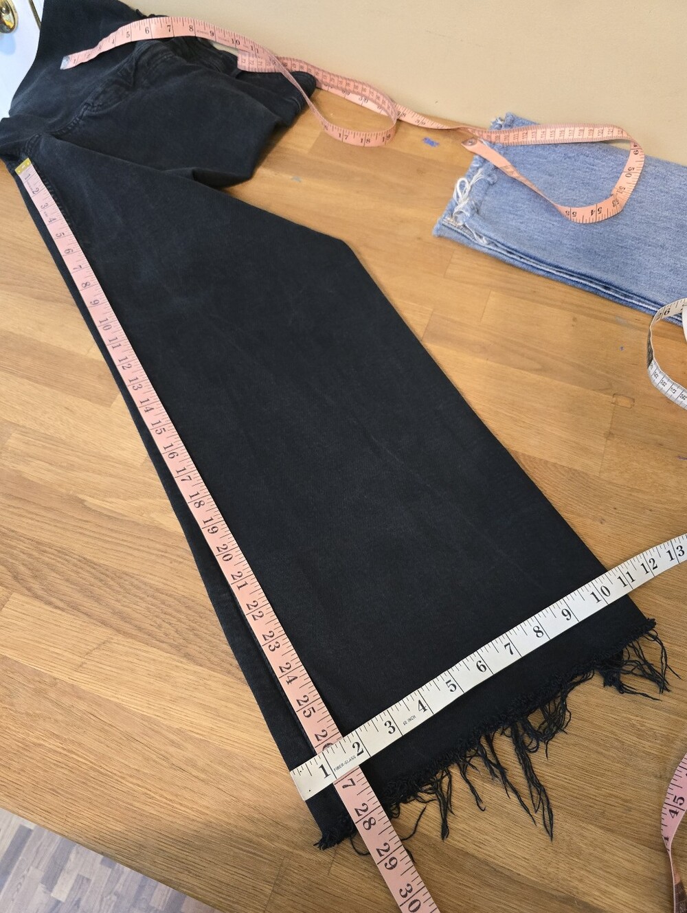 ZARA 6 The Marine Straight Black Jean Neutral Minimalist 6 - Picture 10 of 10